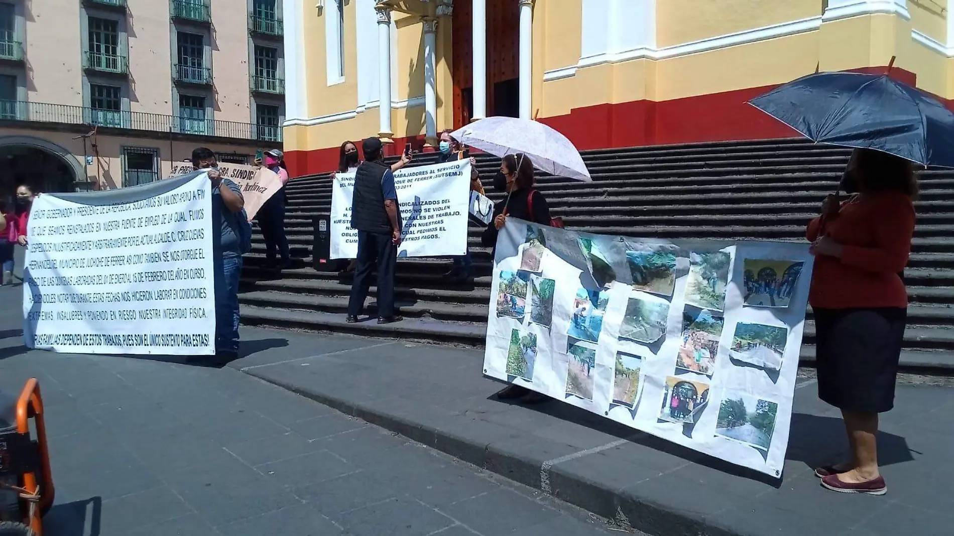 Manifestación extrabajadores